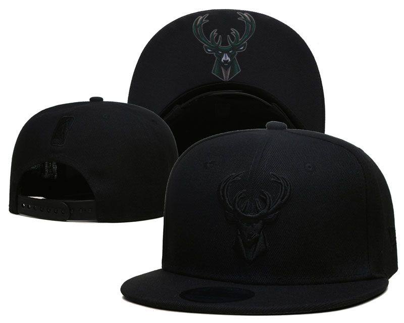 2023 NBA Milwaukee Bucks Hat TX 20230508->nba hats->Sports Caps